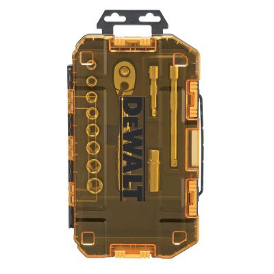 DWTDWMT75421 image(0) - DEWALT 12 Piece 3/8 in Drive Combination Socket Set