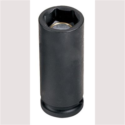 GRE1018DG image(0) - Grey Pneumatic 3/8" Drive x 9/16" Magnetic Deep Socket