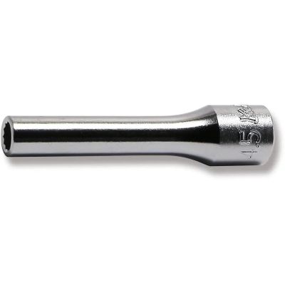 KKN2305M-4-5 image(0) - Ko-ken USA 2305M-4.5 1/4 Square Drive Socket 4.5 mm 12 Point Length 50 mm