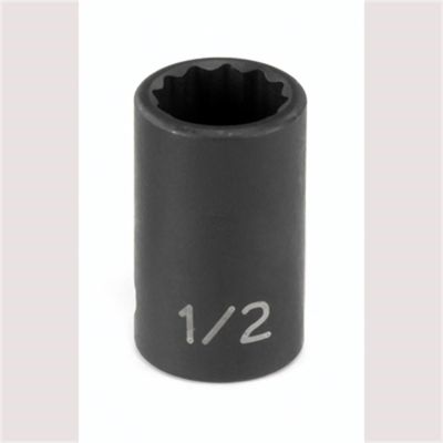 GRE1116R image(0) - Grey Pneumatic 3/8" Drive x 1/2" 12 Point Standard Socket