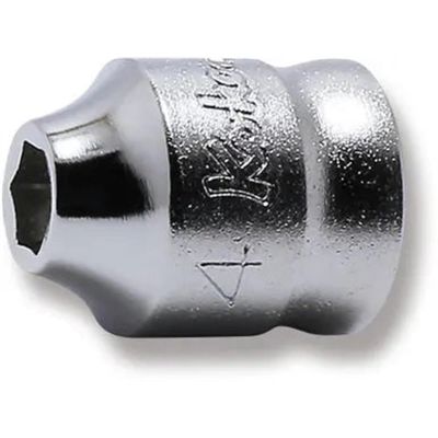 KKN2400MZ-4 image(0) - Ko-ken USA 2400MZ-4 1/4 Sq. Dr. Socket 4mm 6 point Length 14mm Z-series
