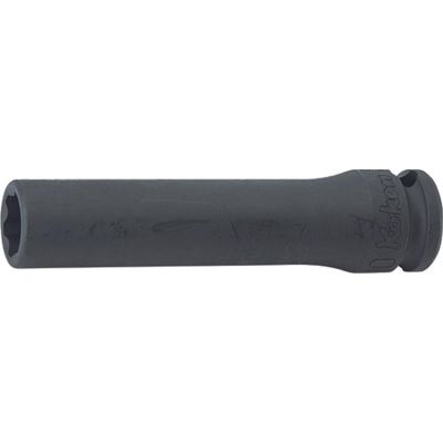 KKN13310M-15 image(0) - Ko-ken USA 13310M-15 3/8 Sq. Dr. Socket 15mm Surface Drive Length 80mm