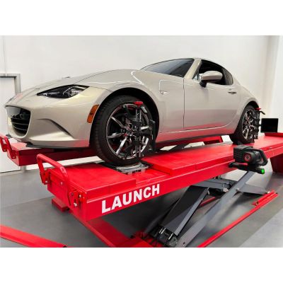 LAU702020112TF image(0) - Launch Tech USA X-613 Advanced Wheel Aligner (With X-431 Throttle V & Full Automotive Software)