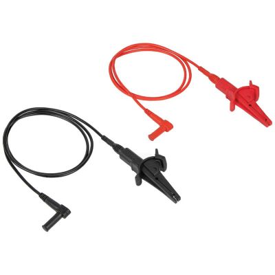 KLE69367 image(0) - Klein Tools Heavy-Duty Alligator Clip Test Leads, 10-Foot