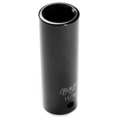 WLMM844 image(0) - Wilmar Corp. / Performance Tool 1/2" Drive 11/16" 6pt Deep Impact Socket