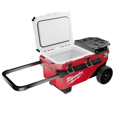 MLW0810-20 image(0) - Milwaukee Tool  M18 30QT Rolling Fridge w/ PACKOUT Compatibility