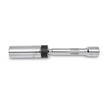 KDT3928D image(0) - GearWrench 3/8 Inch Drive 6 Point 6 Inch Magnetic Swivel Spark Plug Socket 5/8 Inch