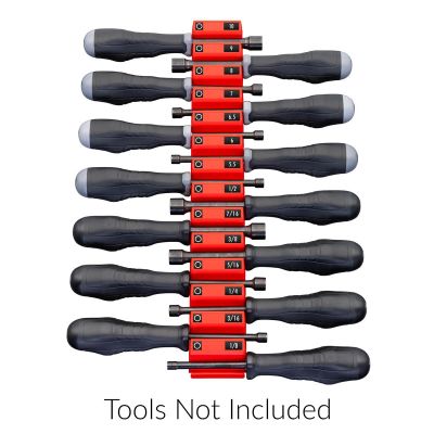 ERN5650 image(0) - Ernst Mfg. 14 Tool Screwdriver Pro XL - Red