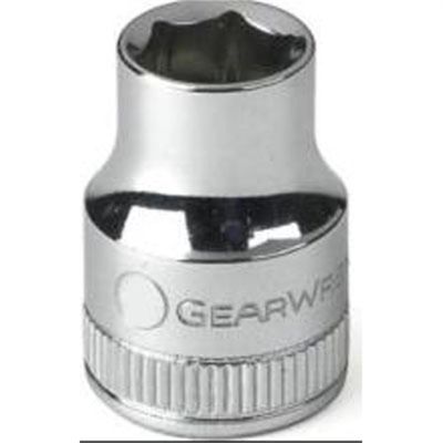 KDT80629 image(0) - GearWrench 1/2 Inch Drive 6 Point Standard Metric Socket 17mm
