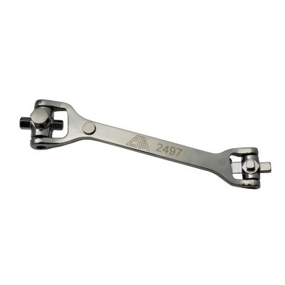 CTA2497K image(0) - CTA Manufacturing 8-1 Multi-Wrench - Square/Hex -Box