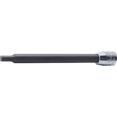 KKN2010M-100-7 image(0) - Ko-ken USA 2010M.100-7 1/4 Square Drive Bit Socket 7 mm Hex Length 100 mm