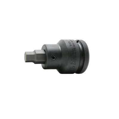 KKN16106-16-17 image(0) - Ko-ken USA 16106.16-17 3/4 Sq. Dr. Bit Socket 17mm Hex Length 76mm