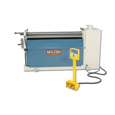 BLI1006533 image(0) - Baileigh PR-510 - 220V 3 Phase Hydraulic Plate Roll. 5' Length 10 Gauge Mild Steel Capacity