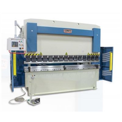 BLI1000791 image(0) - Baileigh BP-22413CNC - 220V 3 Phase 224Ton 157" 2Axis Programmable Hydraulic Press Brake. Distance Between Housings is 120"