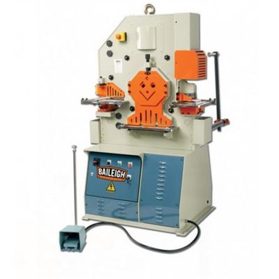 BLI1007812 image(0) - Baileigh SW-623 - 220V 3 Phase 62 Ton 5 Station Ironworker