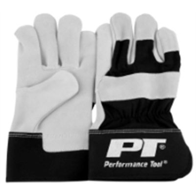 WLMW89020 image(0) - Wilmar Corp. / Performance Tool 3 Pair Leather Work Gloves