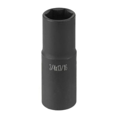 GRE2146DT image(0) - Grey Pneumatic 1/2" Drive x 3/4" & 13/16" Extra-Thin Wall Flip Socket