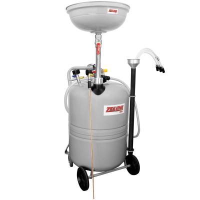 MILZE21CM image(0) - Zeeline by Milton ZE21CM - 21-Gallon Professional Combination Oil Drain & Fluid Evacuator