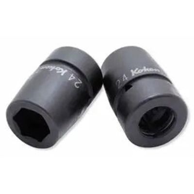 KKNNV16400-28 image(0) - Ko-ken USA NV16400-28 3/4 Square Drive Socket 28 mm 6 Point 68 mm Sleeve Drive