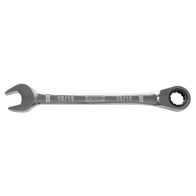 DWTDWMT75238B image(0) - DEWALT Dwmt75238Osp Ratcheting Comb Wrench 15/16In SAE