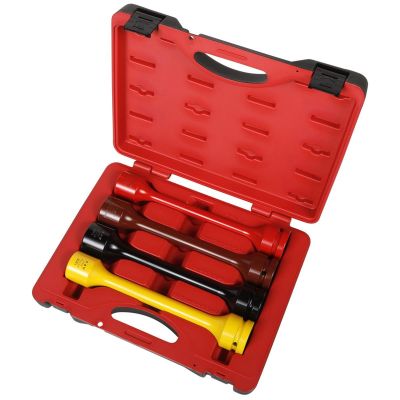INT40400 image(0) - American Forge & Foundry Torque Limiting Socket Set - 1" Drive - 4 Pc. - 1 1/4"(250 Ft/Lbs), 33mm-1 5/16"(475 Ft/Lbs), 1 1/2"(475 Ft/Lbs), 13/16"(475 Ft/Lbs)