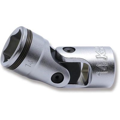 KKN3441M-14 image(0) - Ko-ken USA 3/8 Sq. Dr. Universal NUT GRIP&reg; Socket - 14mm