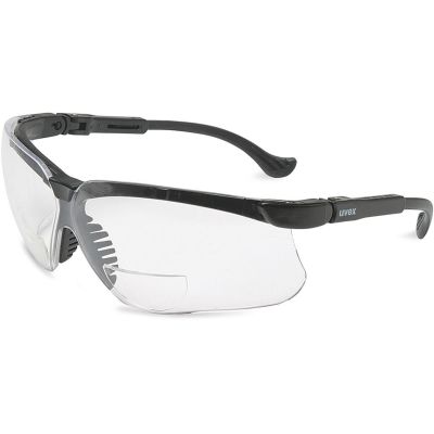 UVXS3761 image(0) - Uvex Genesis +1.5 Diopter Reader Safety Glasses with Clear Anti-Scratch/Hard Coat Lens - S3761