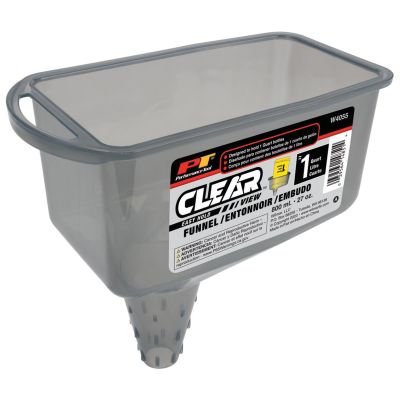 WLMW4055 image(0) - Wilmar Corp. / Performance Tool Clear View Easy Hold Funnel 2 pt.