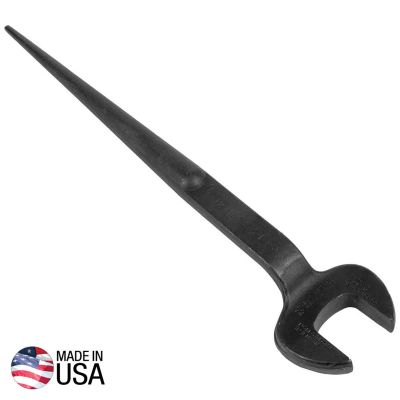 KLE3214 image(0) - Klein Tools Spud Wrench, 1-5/8-Inch Nominal Opening for Heavy Nut