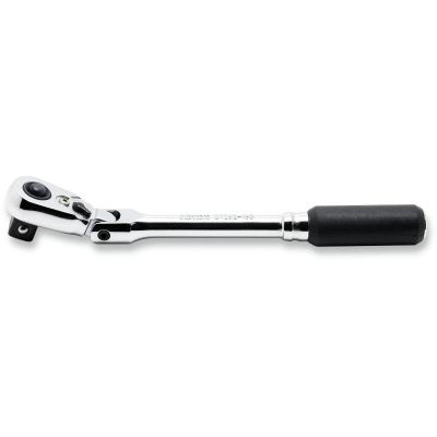 KKN2726ZB-3-8 image(0) - Ko-ken USA 1/4" Body 3/8" Sq. Dr. Ratchet Handle 72 teeth Flexible Head Length 114mm Quick Release Z-series
