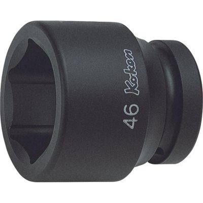 KKN18400A-2-7-8 image(0) - Ko-ken USA 18400A-2.7/8 1 Sq. Dr. Socket 2.7/8 6 point Length 80mm