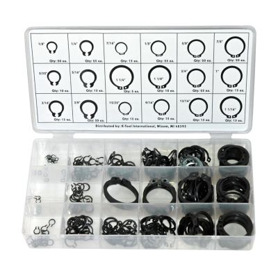 KTI00077 image(0) - K Tool International Snap Ring Assortment - 300 Pieces