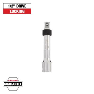 MLW43-24-9307 image(0) - Milwaukee Tool 1/2 Inch Drive 5 Inch Locking Extension