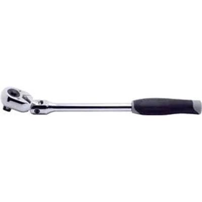 KKN4774JB image(0) - Ko-ken USA 4774JB 1/2 Square Drive Ratchet Handle 24 teeth Flexible Head Length 330 mm Push Button Plastic Handle