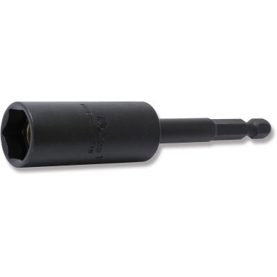 KKN115G-100-14 image(0) - Ko-ken USA 115G.100-14 1/4 Hex Drive Nut Setter 14 mm 6 Point Length 100 mm Slide Magnet
