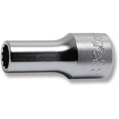 KKN3305X-8 image(0) - Ko-ken USA 3305X-8 3/8 Square Drive Socket 8 mm 12 Point Length 40 mm