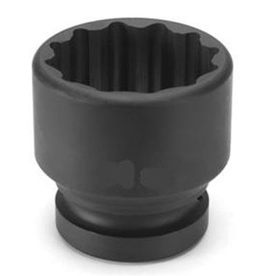 GRE4170M image(0) - Grey Pneumatic 1" Drive x 70mm Standard - 12 Point Socket