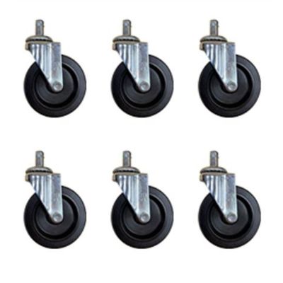 LDS1010865 image(0) - ShopSol 3&rdquo; Push-in Type Casters for ShopSol; Set of 6; Replacement