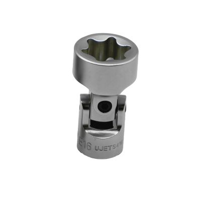 VIMUJETS416 image(0) - VIM Tools E16 TORX STUBBY UNIVERSAL JOINT  SOCKET - 1/4'' DR.