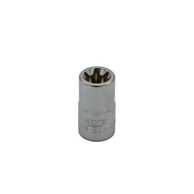 VIMVS614S image(0) - VIM Tools E14 TORX Socket, 3/8 Inch Square Drive, Satin Chrome