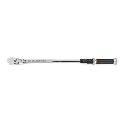 KDT85189 image(0) - GEARWRENCH 1/2 Inch Drive 120XP Flex Head Micrometer Torque Wrench 30-250 ft/lbs.