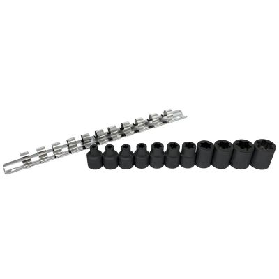 CTA9598 image(0) - CTA Manufacturing 10 Piece Flat-Cut EP - Star Plus Socket Set