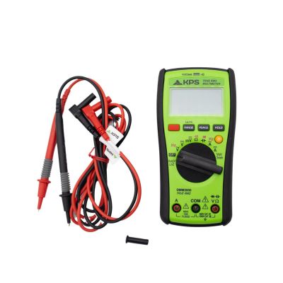 KPSDMM3000 image(1) - KPS by Power Probe KPS DMM3000 TRMS Multimeter 1000V with NCV, Low-Pass Filter & Temp Probe | Excellent for Field Technicians and Troubleshooting