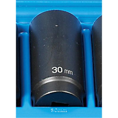 GRE2130MD image(0) - Grey Pneumatic 1/2" Drive x 30mm Deep - 12 Point Socket