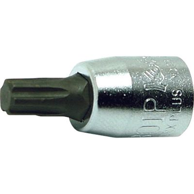 KKN2025-28-10IP image(0) - Ko-ken USA 2025.28-10IP 1/4 Square Drive TORXplus 10IP Bit Socket - Length 28 mm