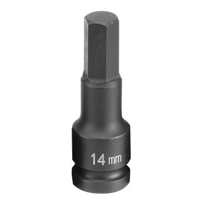 GRE2914M image(0) - Grey Pneumatic 1/2" Drive x 14mm Hex Driver