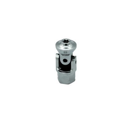 VIMDDSUJET405 image(0) - VIM Tools E5 TORX Dual Drive Stubby UJ Socket - 1/4 Inch X 11 mm Drive
