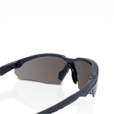 JCK45005 image(0) - Jackson Safety Safety Glasses - HyperGuard H-Series - Smoke Lens - Black Half Frame - STA-CLEAR Anti-Fog