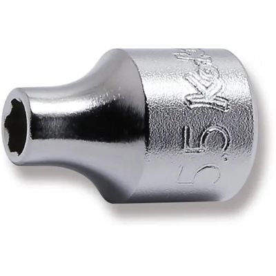 KKN3410M-5-5 image(0) - Ko-ken USA 3410M-5.5 3/8 Square Drive Socket 5.5 mm Surface Length 26 mm