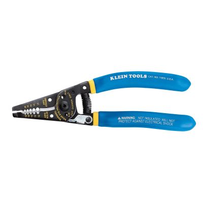 KLE11055 image(0) - Klein Tools Solid and Stranded Copper Wire Stripper and Cutter